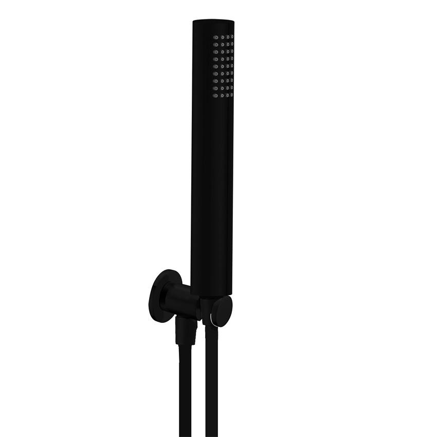 YS31162MB-K2 매트 블랙 ABS 샤워 키트, 벽걸이 및 샤워 호스 포함;