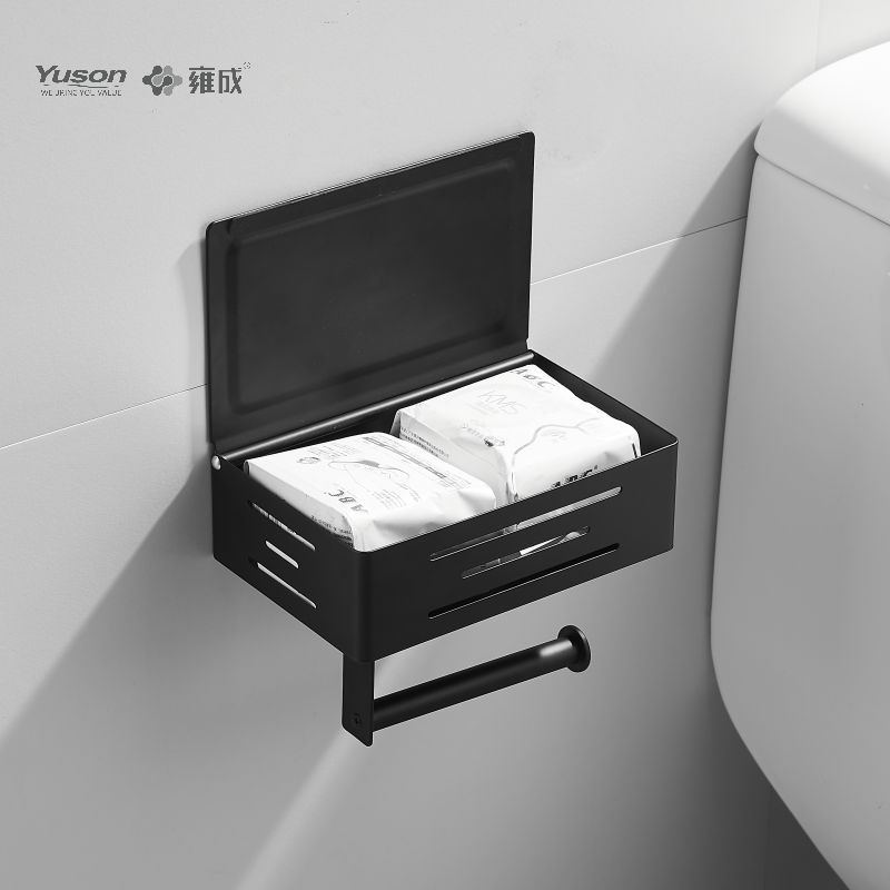 18786C 세련된 욕실 액세서리, 화장지 홀더, 아연/황동/SUS 화장지 롤 홀더, 벽걸이형(시리즈 18700)