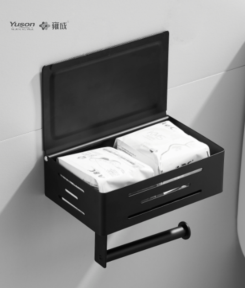 18786C 세련된 욕실 액세서리, 화장지 홀더, 아연/황동/SUS 화장지 롤 홀더, 벽걸이형(시리즈 18700)