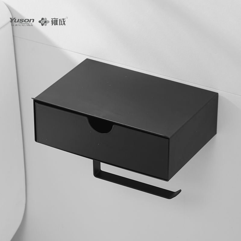 18786G 세련된 욕실 액세서리, 화장지 홀더, 아연/황동/SUS 화장지 롤 홀더, 벽걸이형(시리즈 18700)